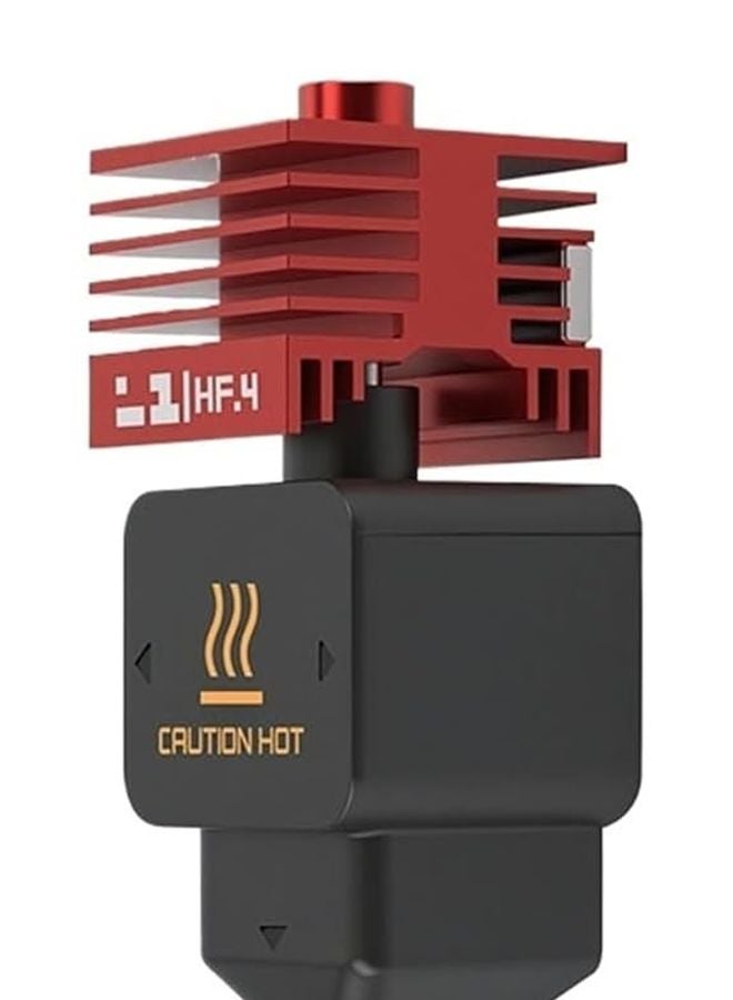 فوهة فولاذ مقوى عالي التدفق 0.6 مم 4 قطع لطابعة ثلاثية الأبعاد A1 وA1mini استبدال سريع - Image 1