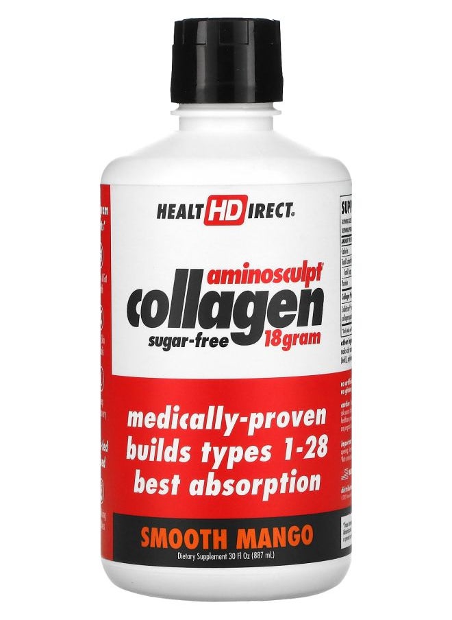 Health Direct - Amino Sculpt Collagen Smooth Mango 30 fl oz (887 ml) - Image 1