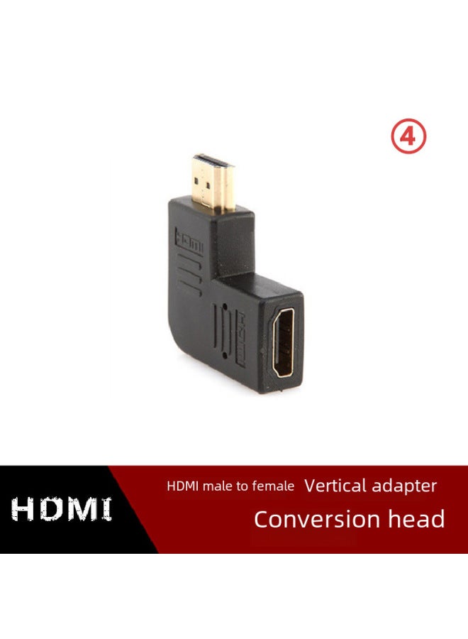 Hdmi Adapter Hdmi To Minihdmi To Microhdmi Adapter All-in-one Hdmi Elbow Conversion - Image 5