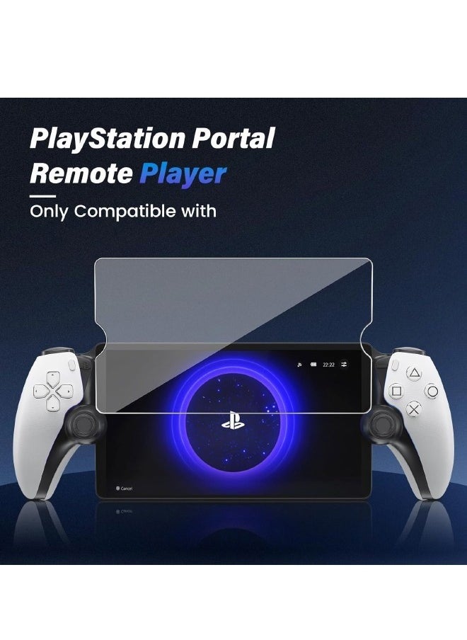 Generic 2-Pack Screen Protector Compatible with PlayStation Portal Remote Player, Ultra HD Tempered Glass PlayStation Portal Screen Protector, 9H Hardness, Scratch Resistant Anti-Fingerprint Crystal Clear  - Image 3