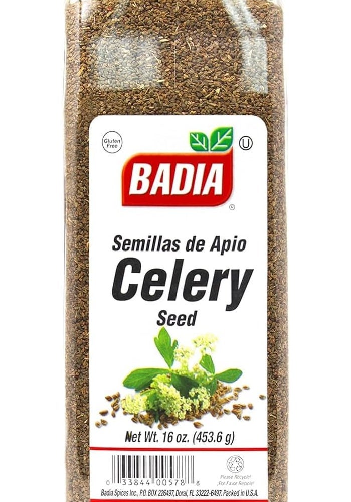 BADIA بذور الكرفس الكاملة من باديا - 16 أونصة في جرة، توابل خالية من الغلوتين - Image 2