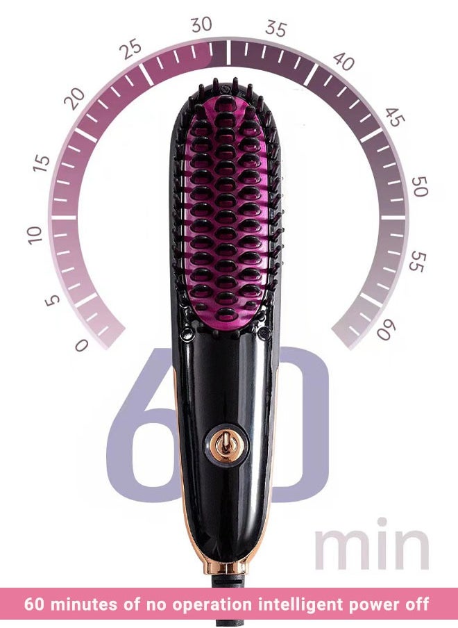 Super ZYouth - Mini Hair Straightening Brush Comb - Image 1
