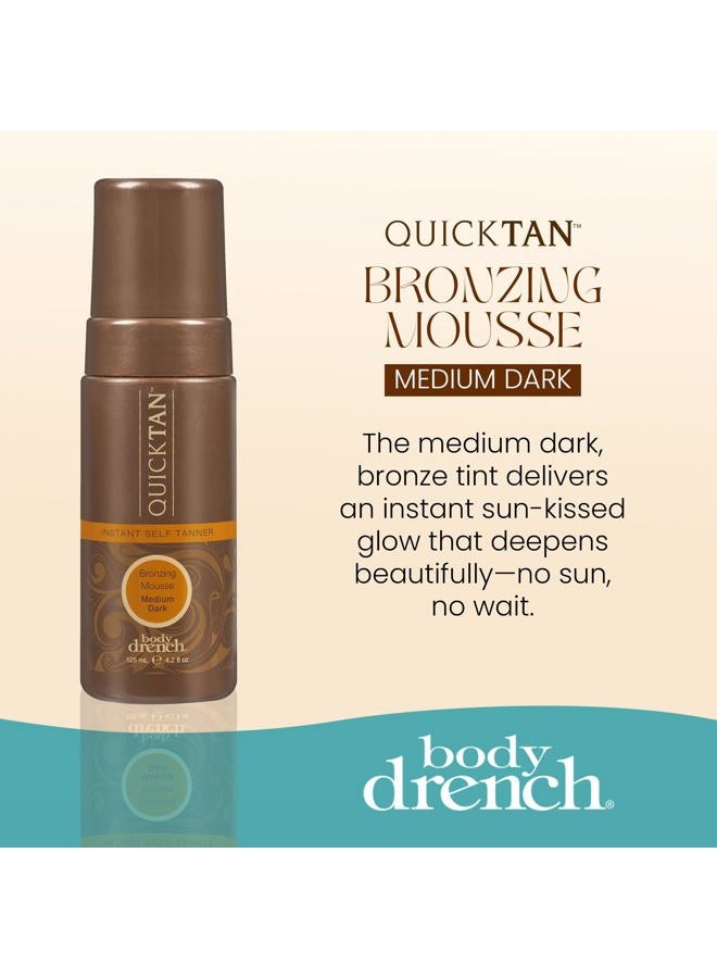 Body Drench رغوة تان سريعة ذاتية التسمير، متوسطة/داكنة، 4.2 أونصة - Image 3