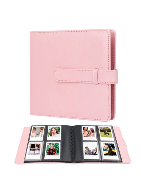 256 Photos Album for Polaroid Go Everything Box Camera and Instant FilmPolaroid Go Photo Album Book pink