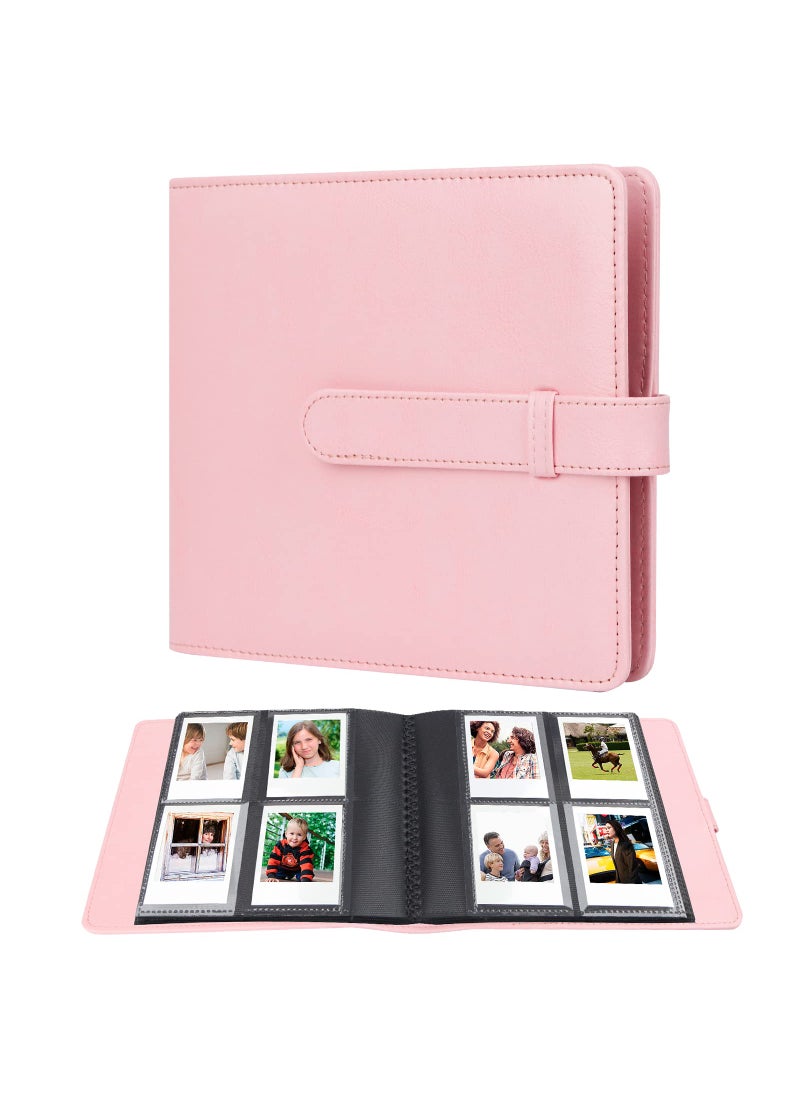 Ruibytree 256 Photos Album for Polaroid Go Everything Box Camera and Instant FilmPolaroid Go Photo Album Book pink 