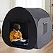 lukidoki Sensory Tent for Kids with Autism CPC Certification Sensory Calm Corner Helps ADHD SPD Children Relax Reduce Anxiety Portable Popup Blackout Hideout Play Tent Toys Add Windows - Image 2