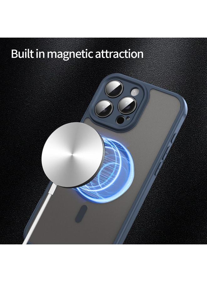 اس-توب جراب لهاتف iPhone 16 Fan Dun Series TPU Hybrid PC Frosted Magsafe - Image 3