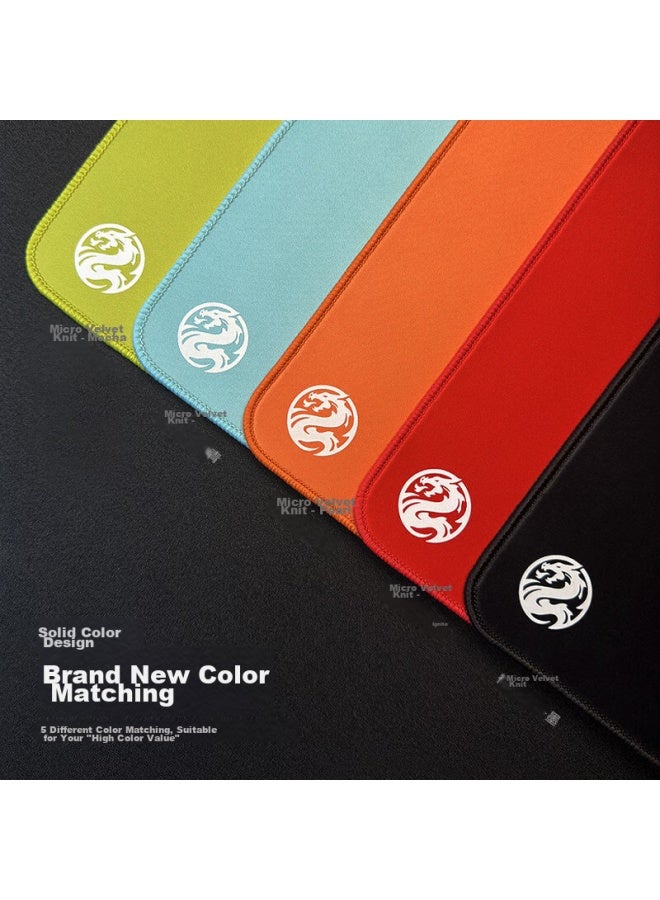 Lesailes Mo Gaming Mouse Pad Fps Smooth Game Special Woven Computer Desk Pad Qck Heavy Zowie Atk99g Carbon Fire Edge Green 520x400x4 - Image 2