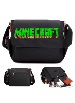 Minecraft Shoulder Bag Anime Peripherals Casual Sports Bag Fashion Trend Multi-functional Crossbody Bag