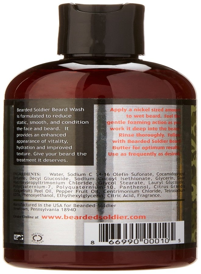 Bearded Soldier Beard Wash General's Blend, 8 oz - Image 2