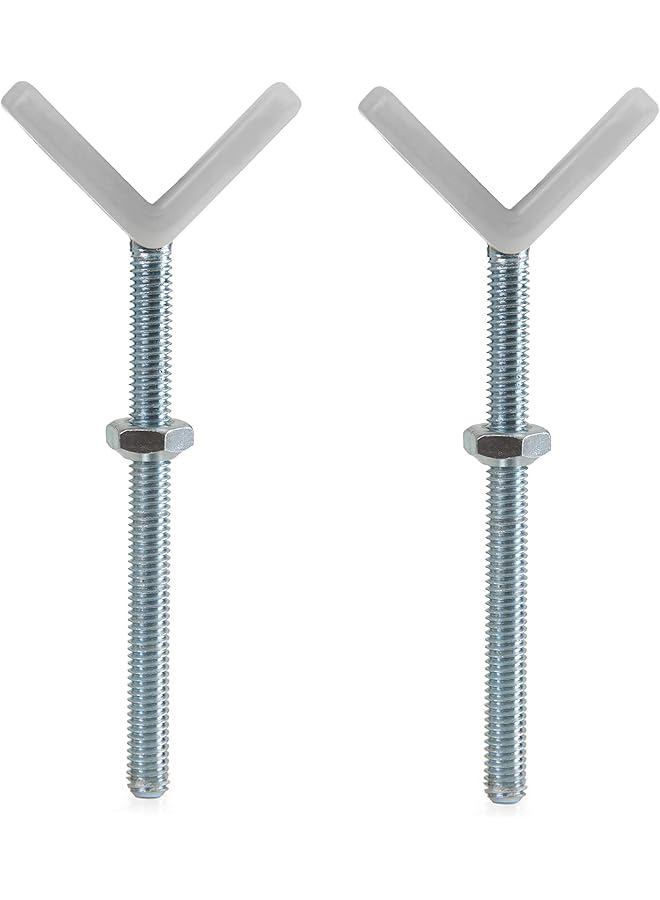 hauck Y Spindle For Safety Gates Stair Gate Adaptor Pressure Fit Compatible With Autoclose N Stop Open N Stop Wood Lock Close N Stop Combinable With Extensions 2 Pieces White - Image 1