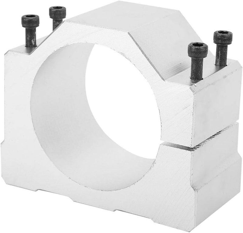 Keenso 80mm Spindle Mount, Durable Motor Bracket 80mm Spindle Motor Mount Base CNC Clamp Shaft Spindle Motor Base Holder Support Motion Control - Image 2