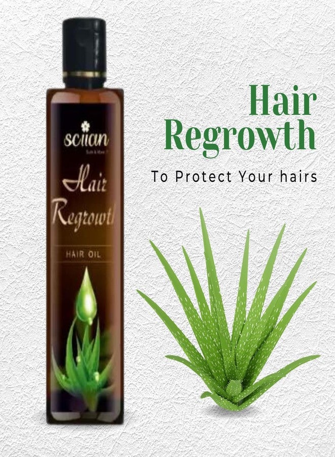 SCIIAN Aloevera-100ml | Natural Goodness of Aloevera Ayurvedic Herbs | Provide Nourishment,moisturization & Hair Growth | Ultra-Light & Non-Sticky | Paraben & Sulphates Free | for Soft, Shiny Hair - Image 3