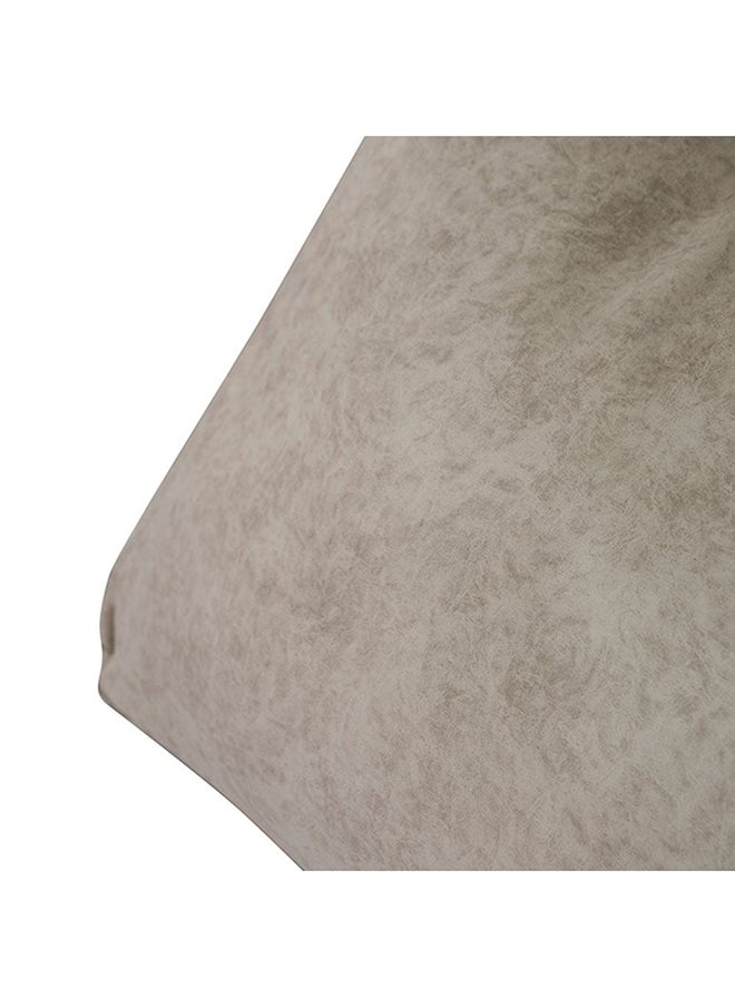 DANUBE HOME - Cloud Bean Bag Chair 1 Seater Comfortable Lazy Sofa Adult Kids Play Chair Modern Design Living Room Furniture AccessoriesL 84 x W 84 x H 88 cm Beige - Image 1