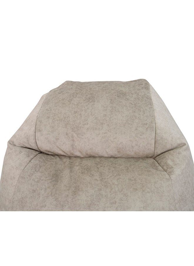DANUBE HOME - Cloud Bean Bag Chair 1 Seater Comfortable Lazy Sofa Adult Kids Play Chair Modern Design Living Room Furniture AccessoriesL 84 x W 84 x H 88 cm Beige - Image 1