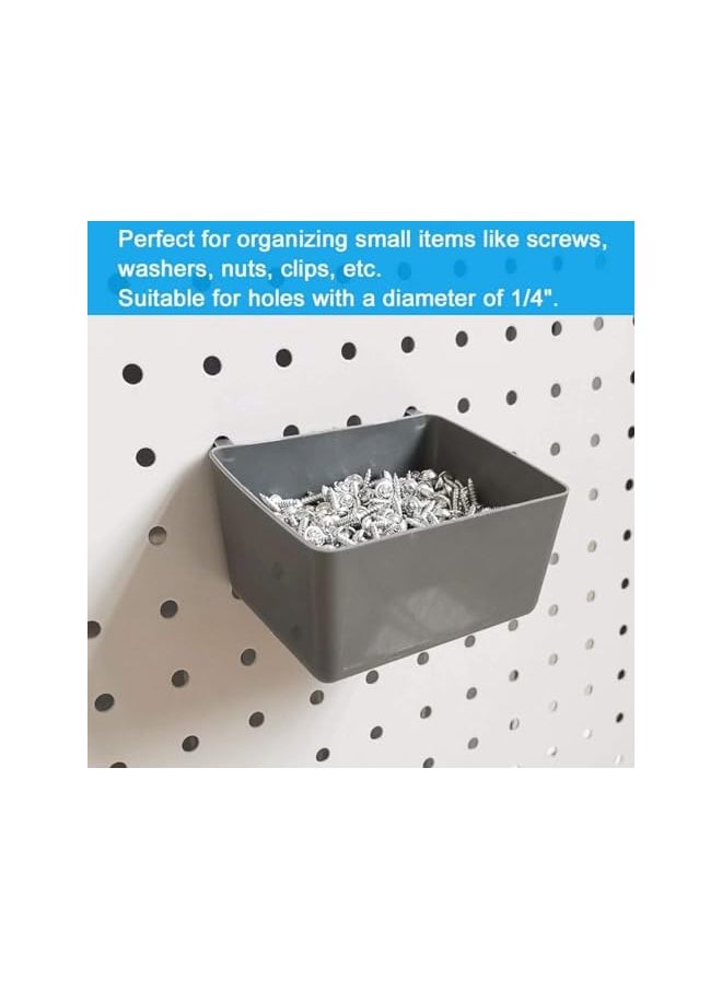 PROMASS promass Pegboard Hooks Assortment with Pegboard Bins, Peg Locks, for Organizing Various Tools, 80 Piece  - Image 4