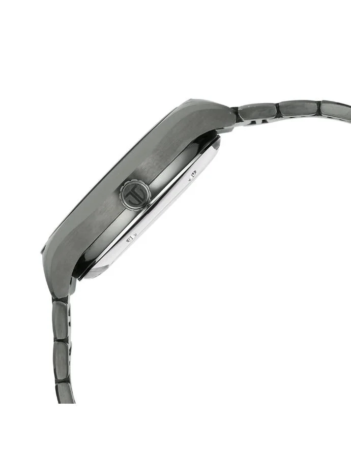 تيتان Men's Metal Analog Watch 10051QM01 - 42 mm