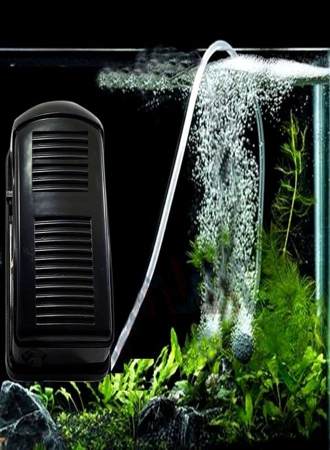 One Top Aquarium Decoration Combo kit for Fish Tank Bowl Decor (Multi Color Stones 1 kg) Multi Pack Air Pump,air tubing, Air Stone,Plant 5 nos - Image 5