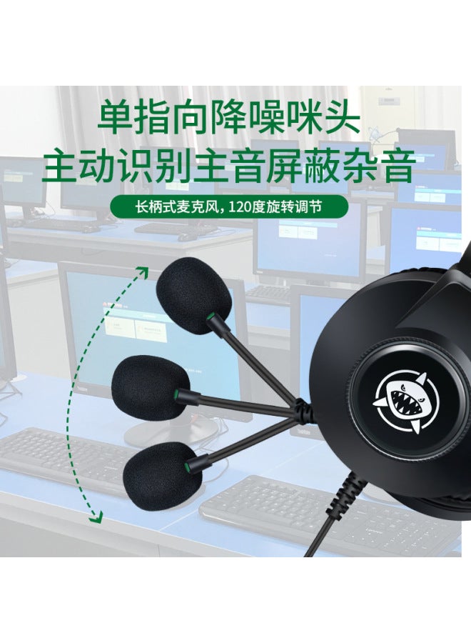 Neutral Headset Headset Children's Wired Computer Mobile Phone Student Oral English Training Office Learning Online Class Hearing Headset - Image 4