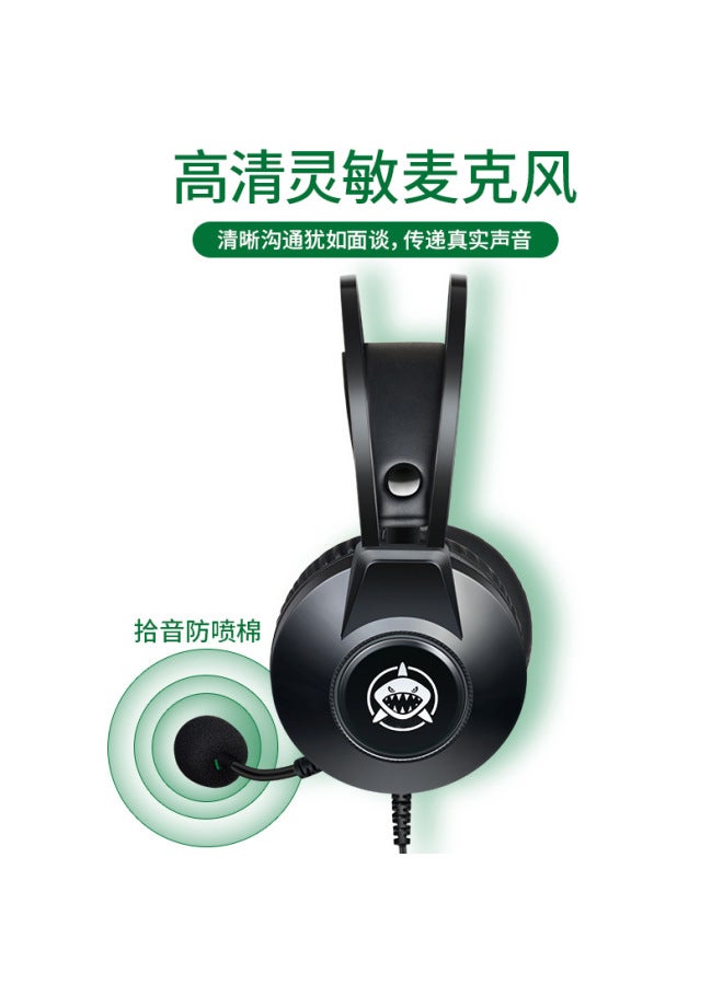 Neutral Headset Headset Children's Wired Computer Mobile Phone Student Oral English Training Office Learning Online Class Hearing Headset - Image 3
