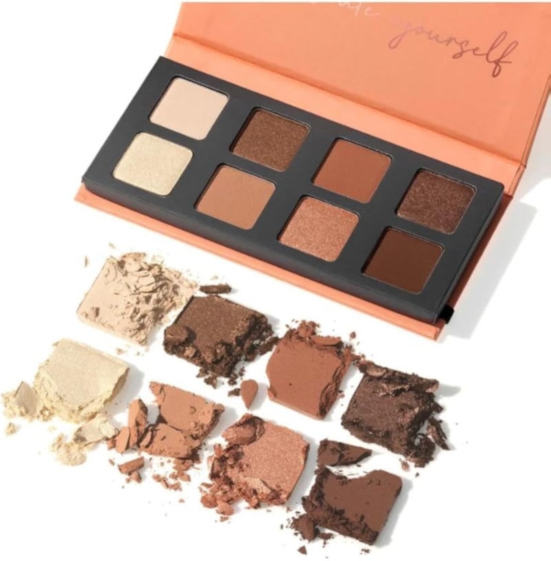 trend !t up Eyeshadow Palette Chocoholic Collection 010, 4.8 g Matte & shimmering For expressive eye makeup 8 coordinated colors