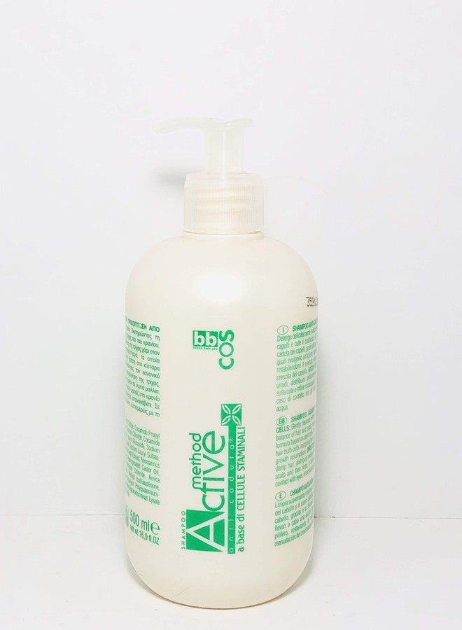 bbcos Method Active Shampoo Against Hair Loss made up of Stem Cells 500ml - Image 1