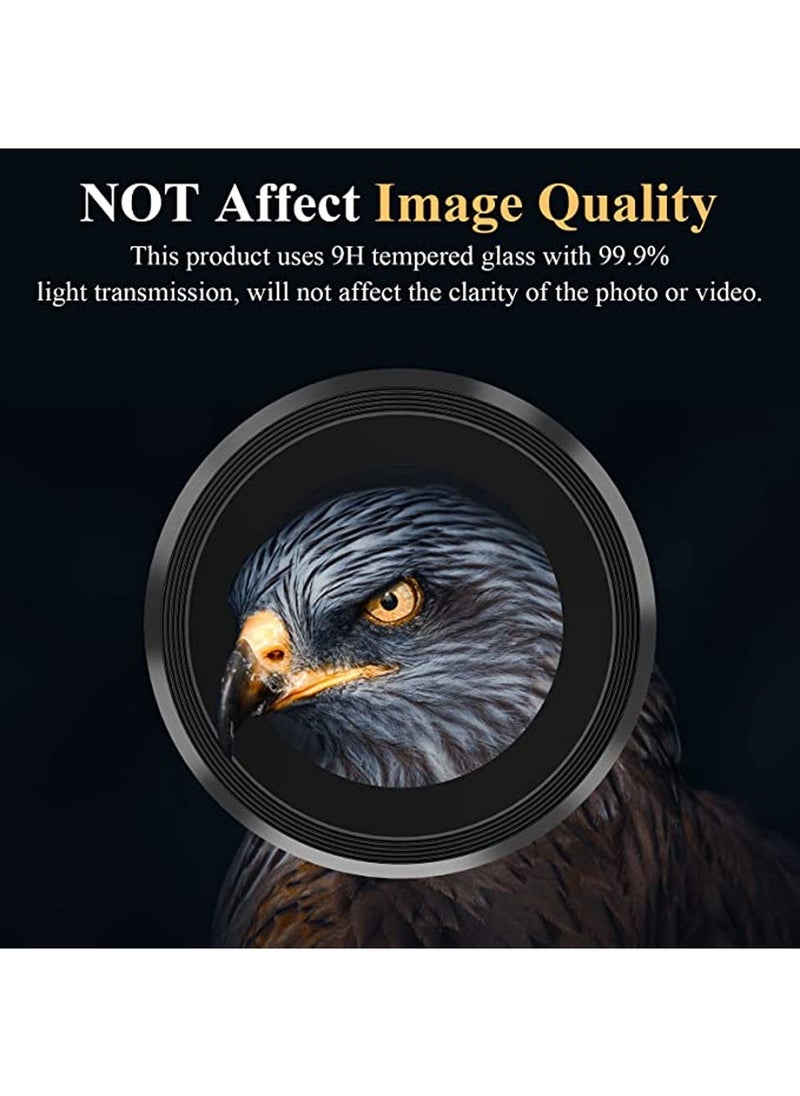 Samsung S23 Ultra Camera Lens Protector with positioning board for one click installation, Camera Lens Glass Protector With Ring For Samsung Galaxy S23 Ultra - Multicolour