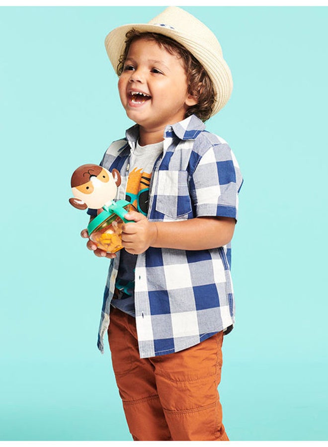 Skip Hop Zoo Snack Cup Back To School, Pug - Image 5