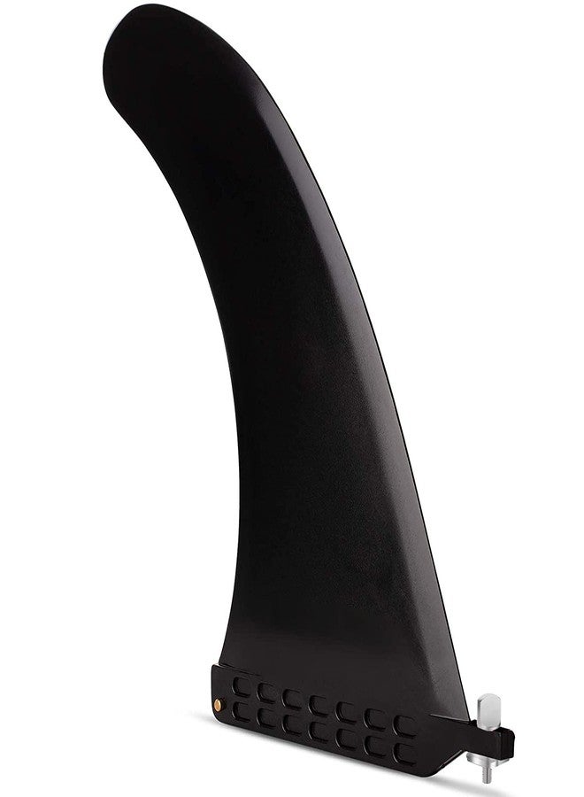 T-SIDAKE SIDAKE 9'' SUP Single Center Fin, Fiberglass Reinforeced Nylon SUP Replacement Fins, Free No Tool Fin Screw, Suitable for Longboard, Surfboard, SUP Single Fin Center Fin - Image 2