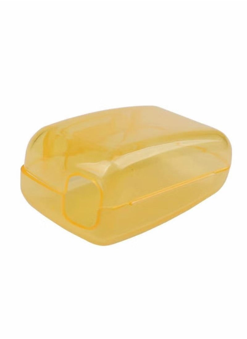 Generic - 20 Pieces Toothbrush Covers Case Travel Toothbrush Head Case Holder Protectors Caps Multicolour - Image 1