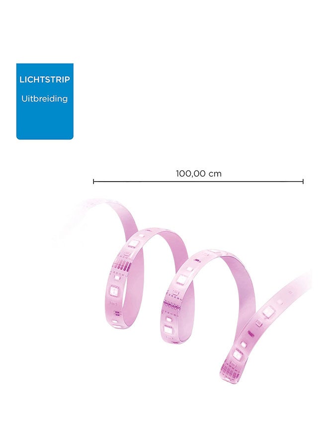 Wiz Smart LED Strip Light 1M, 880 Lumens, RGB, Wi-Fi And Bluetooth, Compatible with Alexa And Google, Extension - EU Plug - Image 3