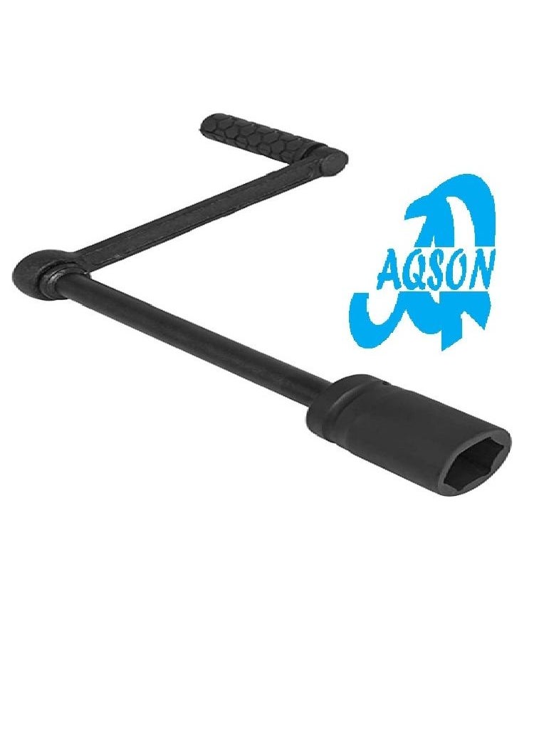 AQSON - AQSON Durable 1:58 Torque Multiplier Wrench 4800 NM Lug Nut Wrench Set Lugnut Remover with Case Labor Saving Wrench Tool Heavy Duty Torque Multiplier Tool for Truck Trailer RV(1/58) - Image 1