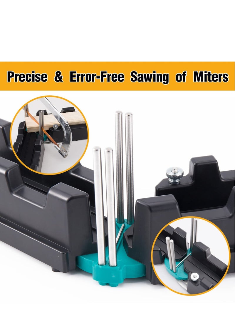 Zikra 2 in 1 Mitre Measuring Cutting Tool Measuring and Sawing Mitre Angles Cutting Tool Precise Miter Saw Protractor 85-180¬∞ Bevels Cutting Tool Miter Gauge Woodworking Tool - Image 5