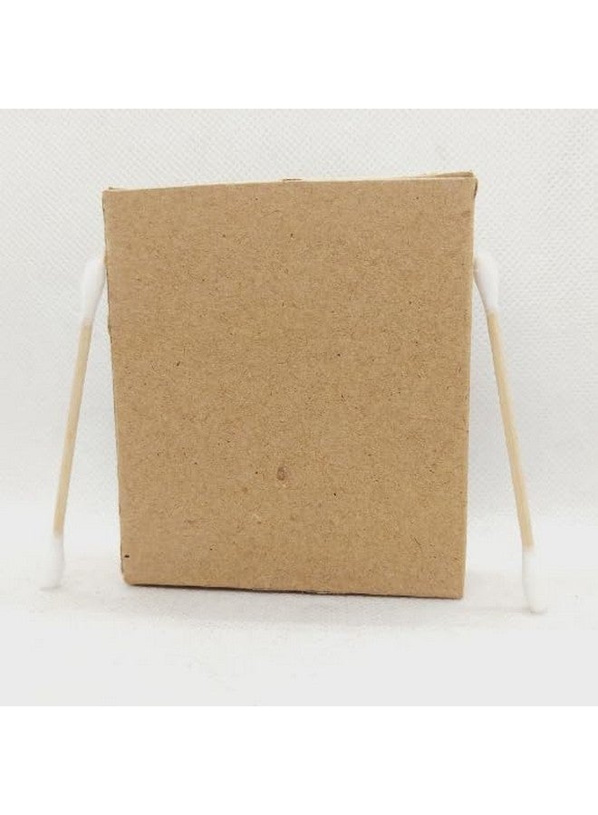 Siddhak Bamboo Earbuds Cotton| Multipurpose Soft and Natural Ear Cleaning Buds| Double Tip Cotton Swabs with Sustainable Bamboo| Eco-Friendly & Biodegradable Buds| Pack of 80 Bamboo Ear Buds - Image 2