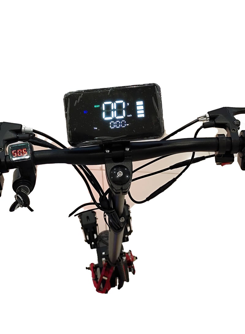 Winner sky S5 with advanced Suspension system Big & dual motors | 48v21 battery | Bluetooth| Dual shocks | Dual braking | lighting system | Sports | Free accessories - Image 4