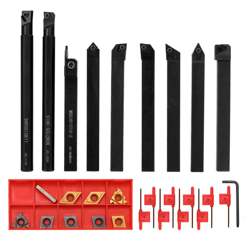 High Hardness Milling Tool Holder Quick Cutting Efficiency Lathe Arbor with Insert and Wrench - Image 1