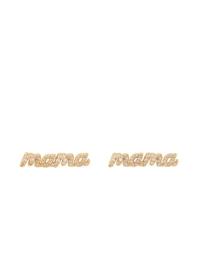 Kate Spade Mama Said Pave Studs
