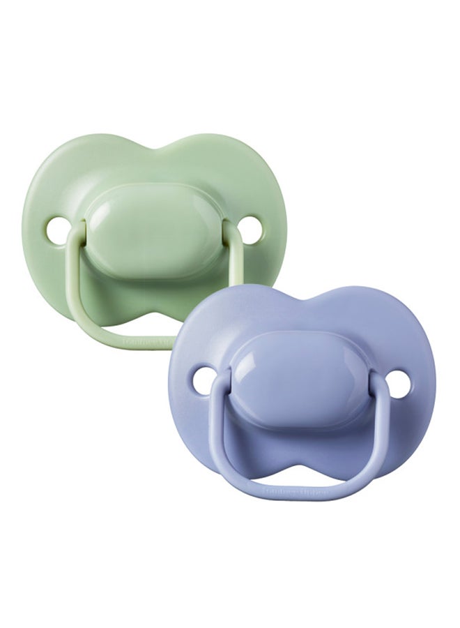 tommee tippee Pack Of 2 Cherry Latex Soother LL, 18 - 36 Months