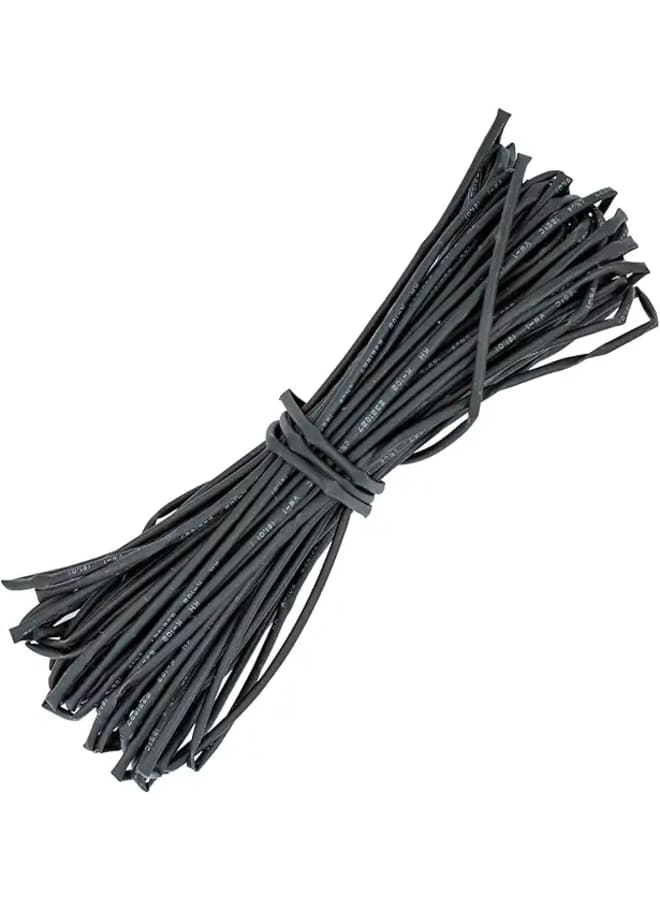 Heat shrink tube for protect and repair cables 1 mm  (10 Mater) Black 
