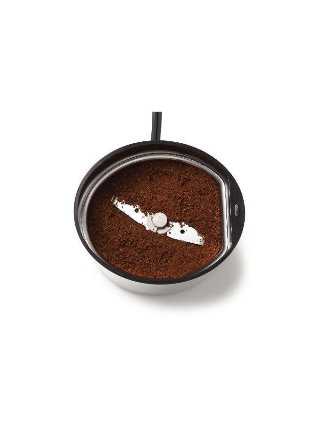 KRUPS Coffee Grinder | 75 g capacity | 200 W | For Coffee beans, spices, herbs and nuts | Stainless steel blades | Black | F2034238 0.07 L 200 W F2034238 black - Image 4