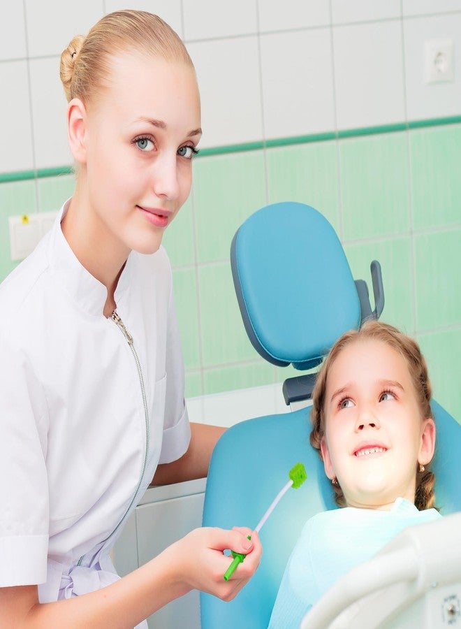 FoldTier مجموعة FoldTier المكونة من 50 قطعة من مسحات الفم الإسفنجية للاستخدام مرة واحدة للعناية بالفم، مخصصة لتنظيف أسنان كبار السن، معبأة بشكل فردي. - Image 5