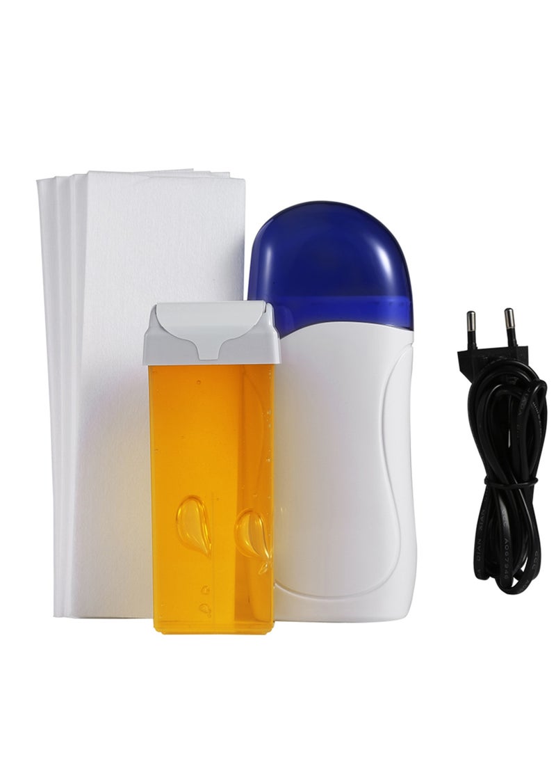 DubaiGallery 3-Piece Waxing Kit Set Yellow/Blue/White - Image 2