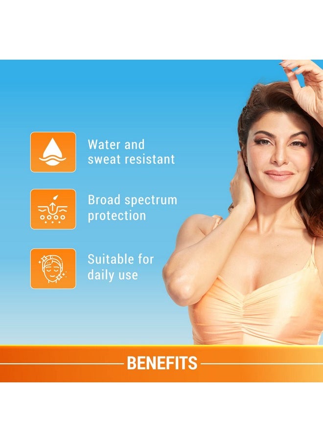 LOTUS HERBALS - Lotus Safe Sun Sunblock Spf 30 Pa++| Black Plum Extract| Suitable For Indian Summers, Water Proof, Sweat Proof, Non Greasy| Suitable For All Skin Types| 50G - Image 1