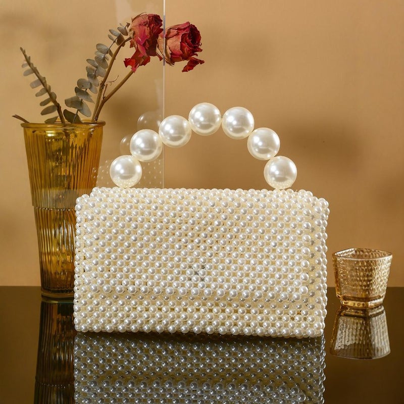 Women's Beaded Crossbody Bag - Image 1