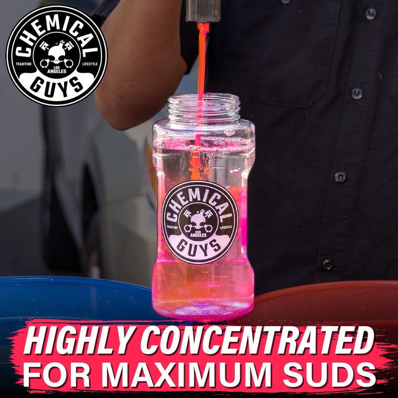 Chemical Guys CWS_101_16 Maxi-Suds II Foaming Car Wash Soap (Works with Foam Cannons, Foam Guns or Bucket Washes) Safe for Cars, Trucks, Motorcycles, RVs & More, 16 fl oz, Cherry Scent - Image 5