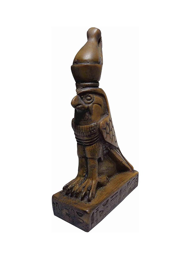 Generic Egyptian King Horus Pharaoh Figurine Statue Ancient Handmade 3.6 Sculpture Collectible Mythology Miniature Figure 