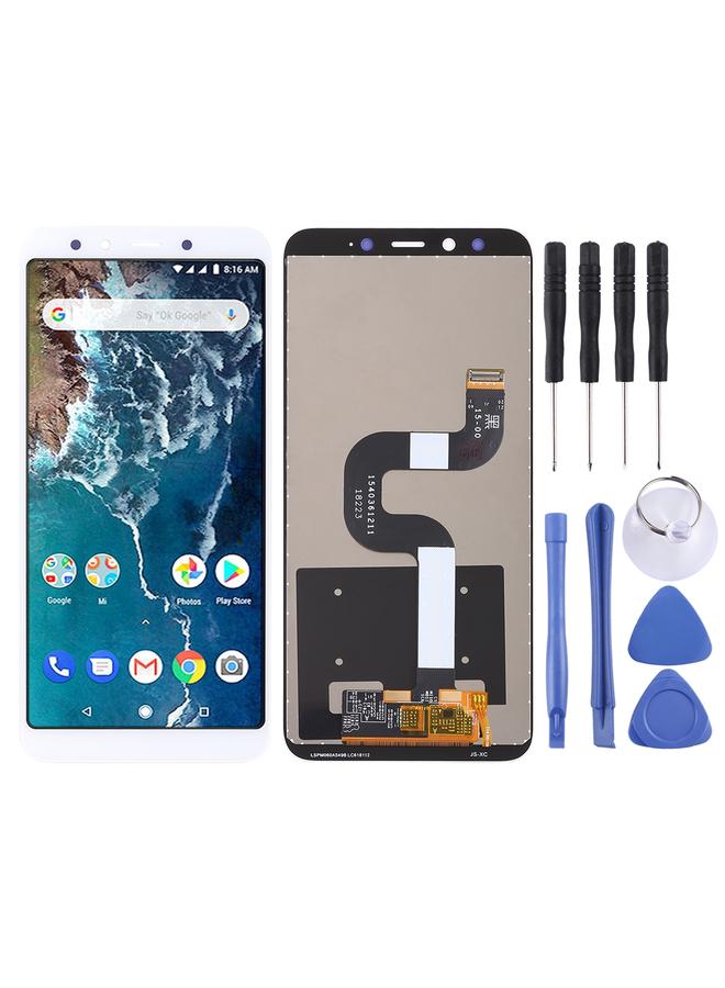 Replacement TFT LCD Screen for Xiaomi Mi 6X / A2 with Digitizer Full Assembly White - Image 1