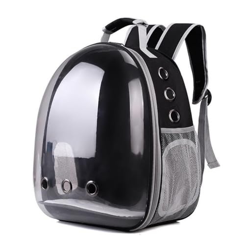 GTC Astronaut Transparent Pet Carrier Backpack for Cats and Small Dogs Airline Approved Breathable Mesh and Ventilation Holes Sturdy Pad (Standard) - Image 1