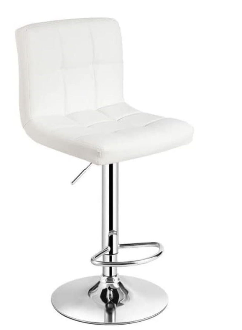 Galaxy Design Galaxy Design 2 Piece Bar Stool White Color GDF-J202  - Image 2