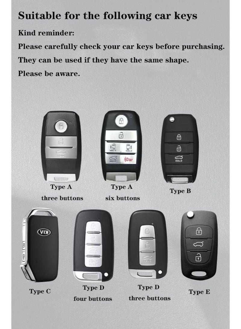 KIA High-End Car Key Protection Cover for Kia Models - Image 2